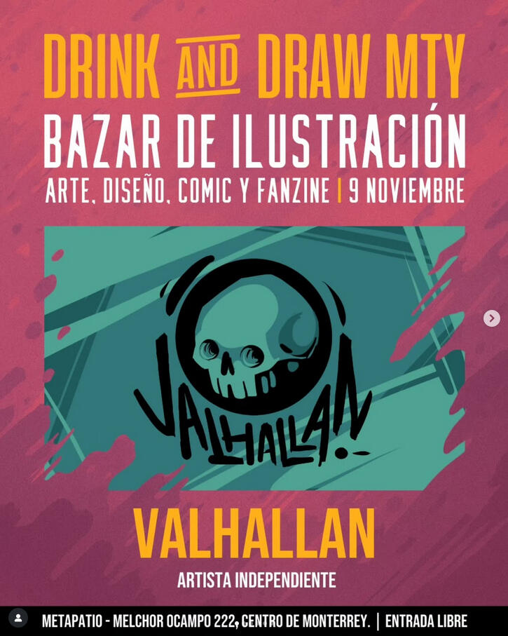 Drink and Draw - November 2025